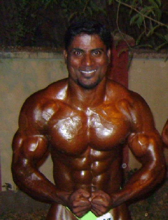 Big biceps'Mr India' training Avoid overtraining says Gopinath